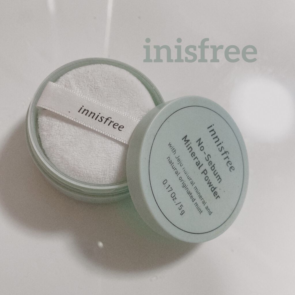 ノーセバム ミネラルパウダー/innisfree/ルースパウダーを使ったクチコミ（1枚目）