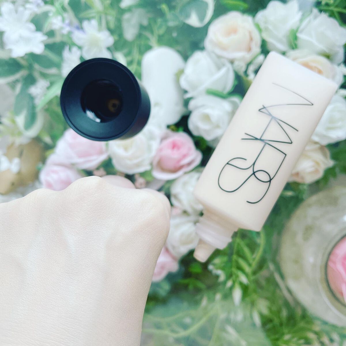 ソフトマットコンプリート ファンデーション 00309/NARS/リキッドファンデーションを使ったクチコミ（3枚目）