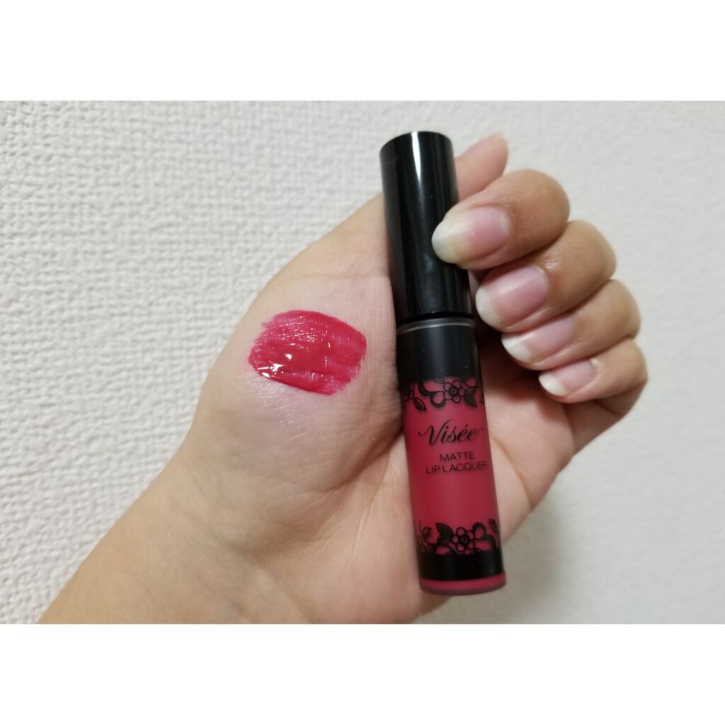 マットリップラッカー/Visée/口紅を使ったクチコミ(1枚目)