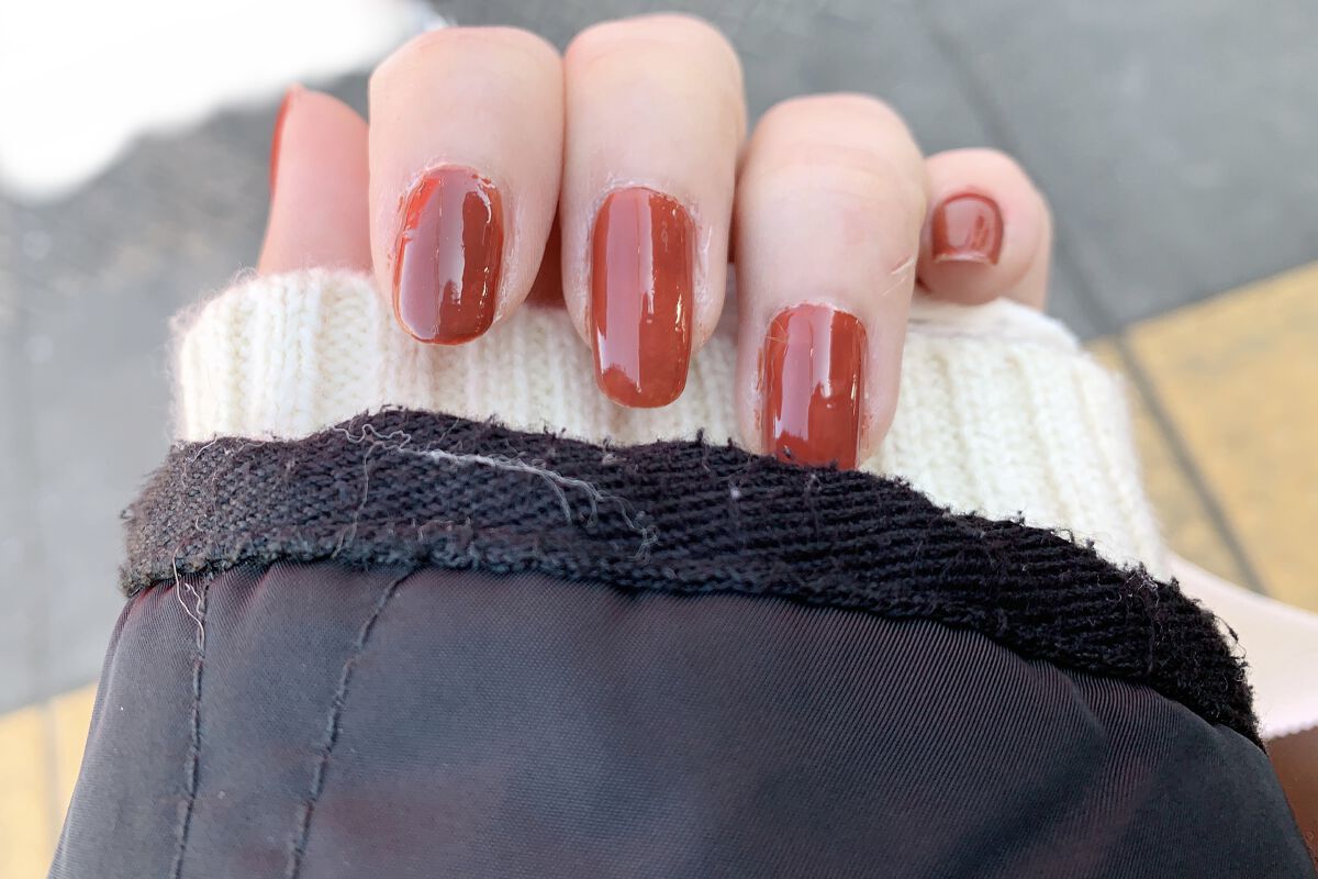 innisfree リミテッドヴィンテージカラーエディションのクチコミ「innisfree💅
色だけ見た感じだとそんなにはっきり発色しなさそうだけど、意外とはっきり発.....」（1枚目）