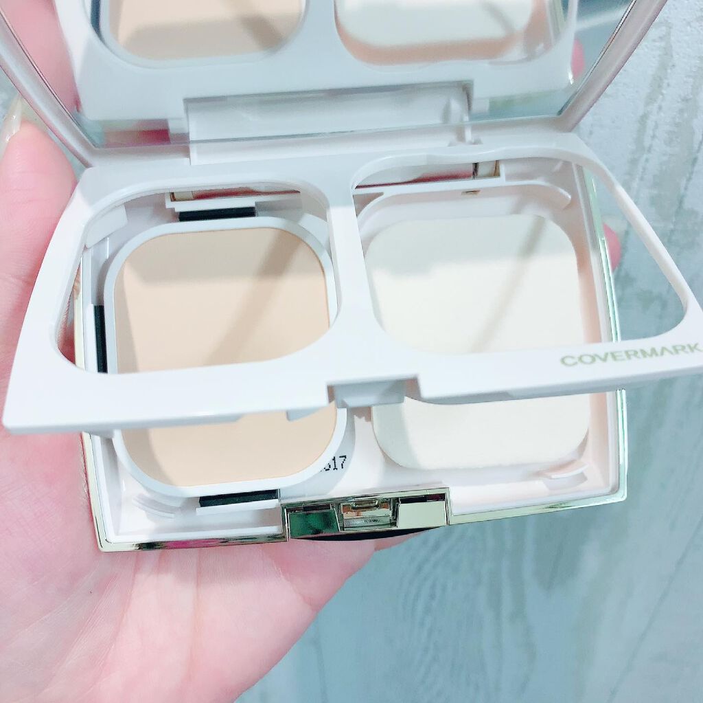 シルキー フィット/COVERMARK/パウダーファンデーションを使ったクチコミ(4枚目)