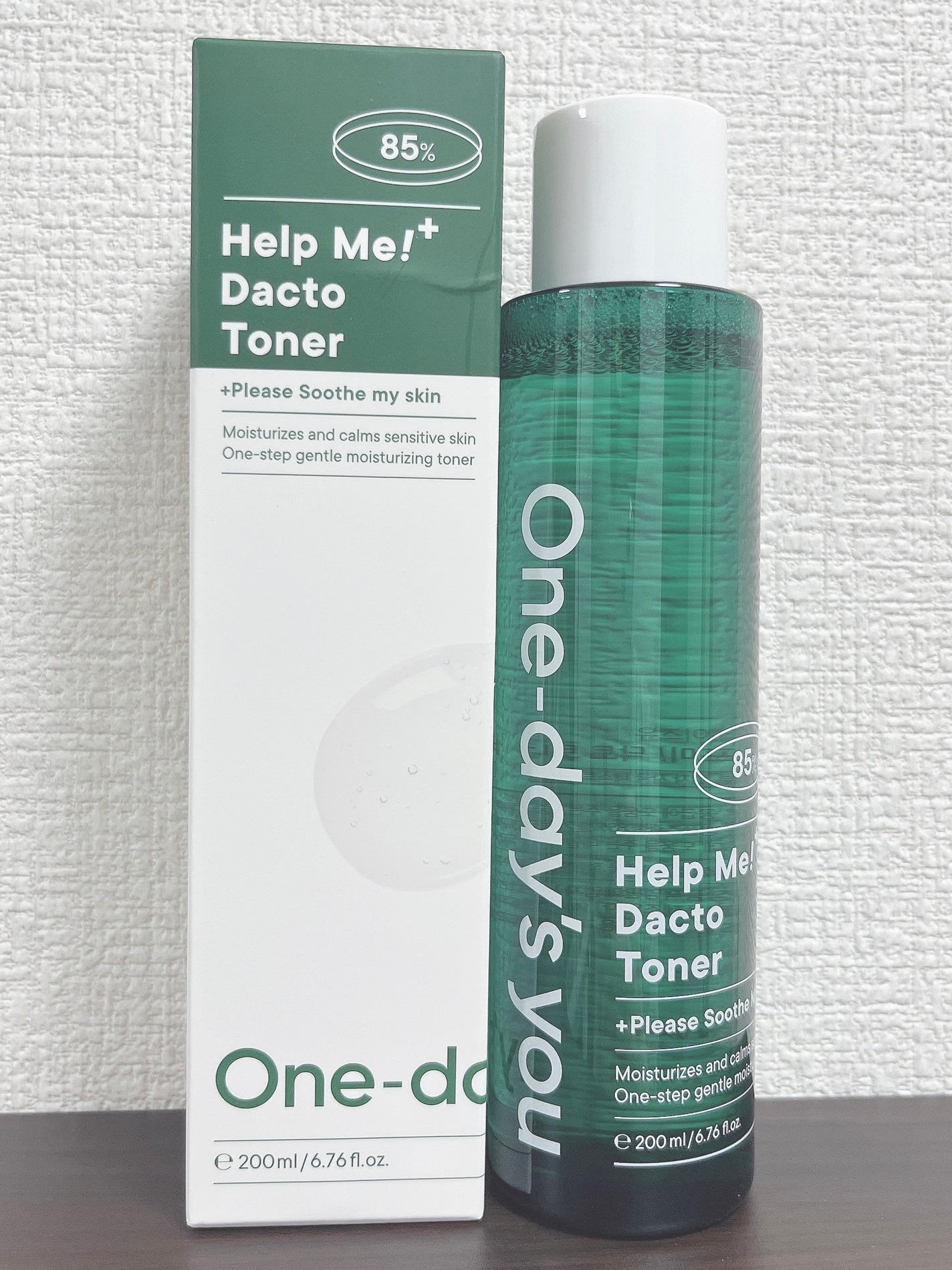 ヘルプミー!ダクトトナー/One-day's you/化粧水を使ったクチコミ(1枚目)