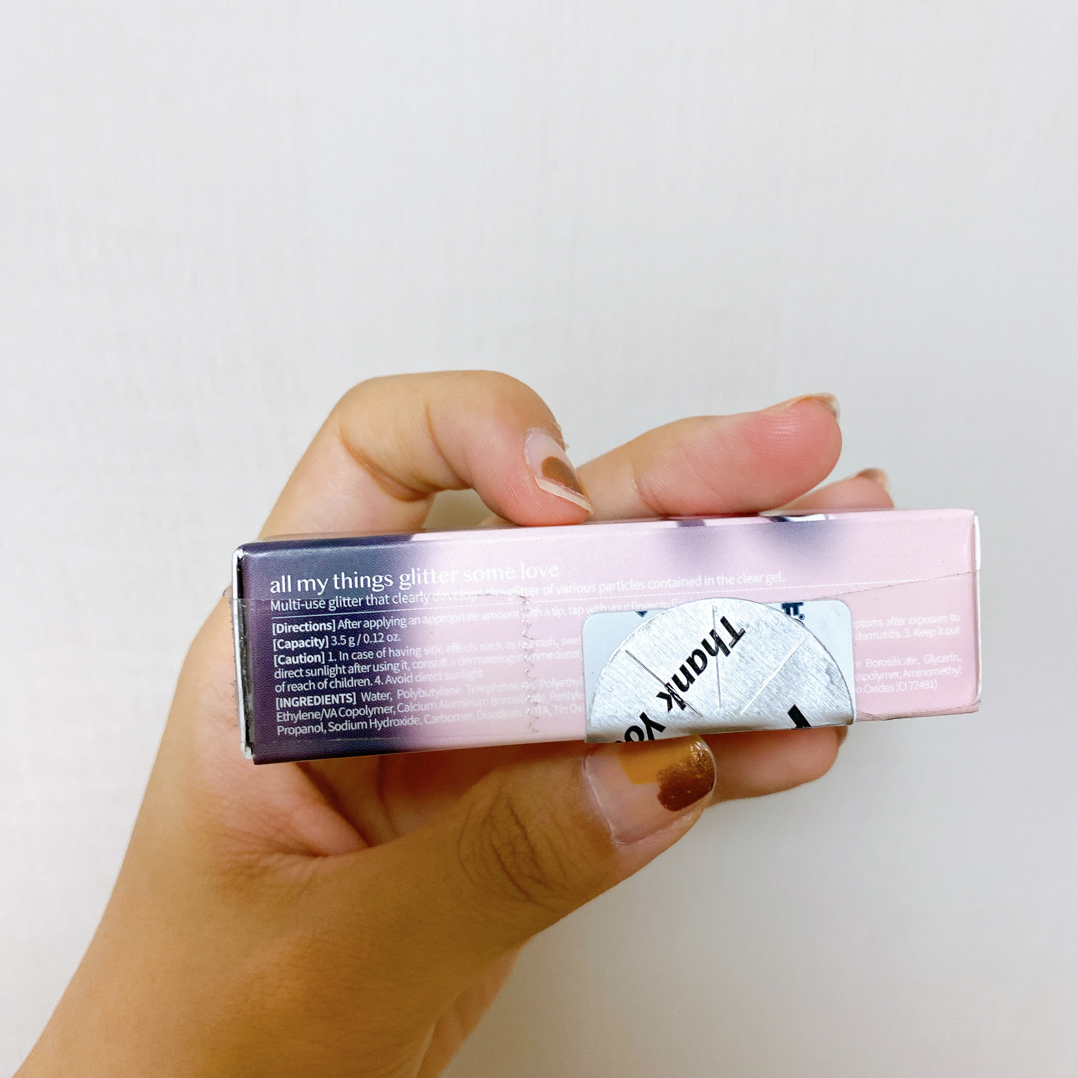 トゥルービューティ グリッター 04 Dear Jasmine/all my things/グリッターを使ったクチコミ（3枚目）