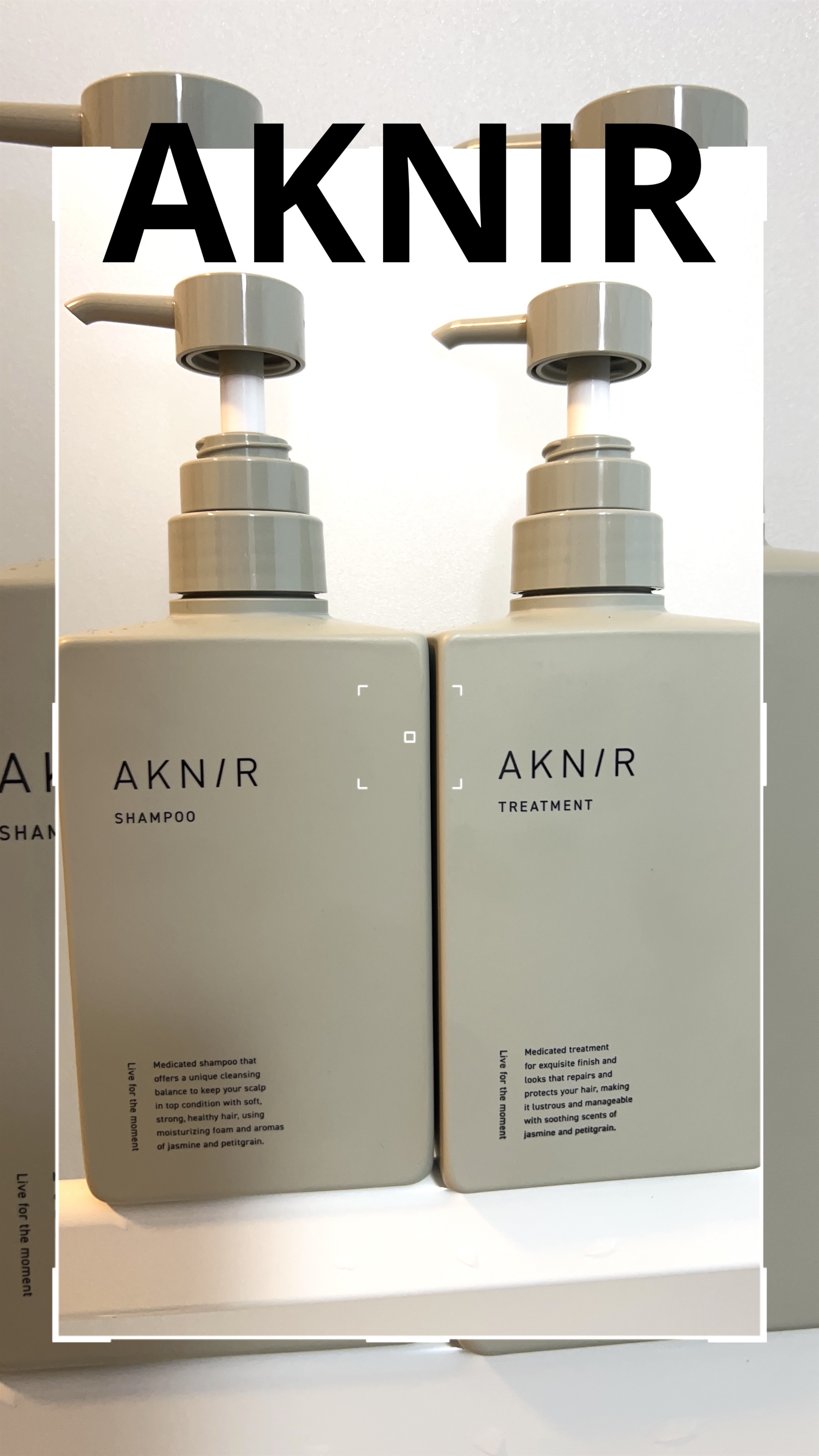 薬用ヘアシャンプー＆トリートメント/AKNIR/市販シャンプーを使ったクチコミ（1枚目）