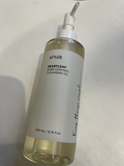 ドクダミ ポアコントロールクレンジングオイル/Anua/オイルクレンジングを使ったクチコミ(2枚目)