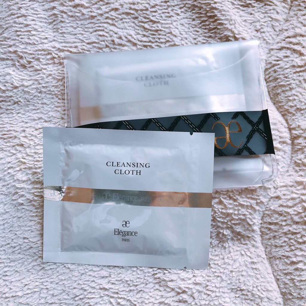 クレンジング クロス/Elégance/クレンジングシートを使ったクチコミ(1枚目)