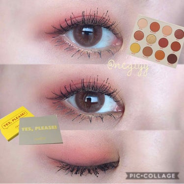 Yes,Please! Shadow Palette/ColourPop/パウダーアイシャドウを使ったクチコミ（1枚目）