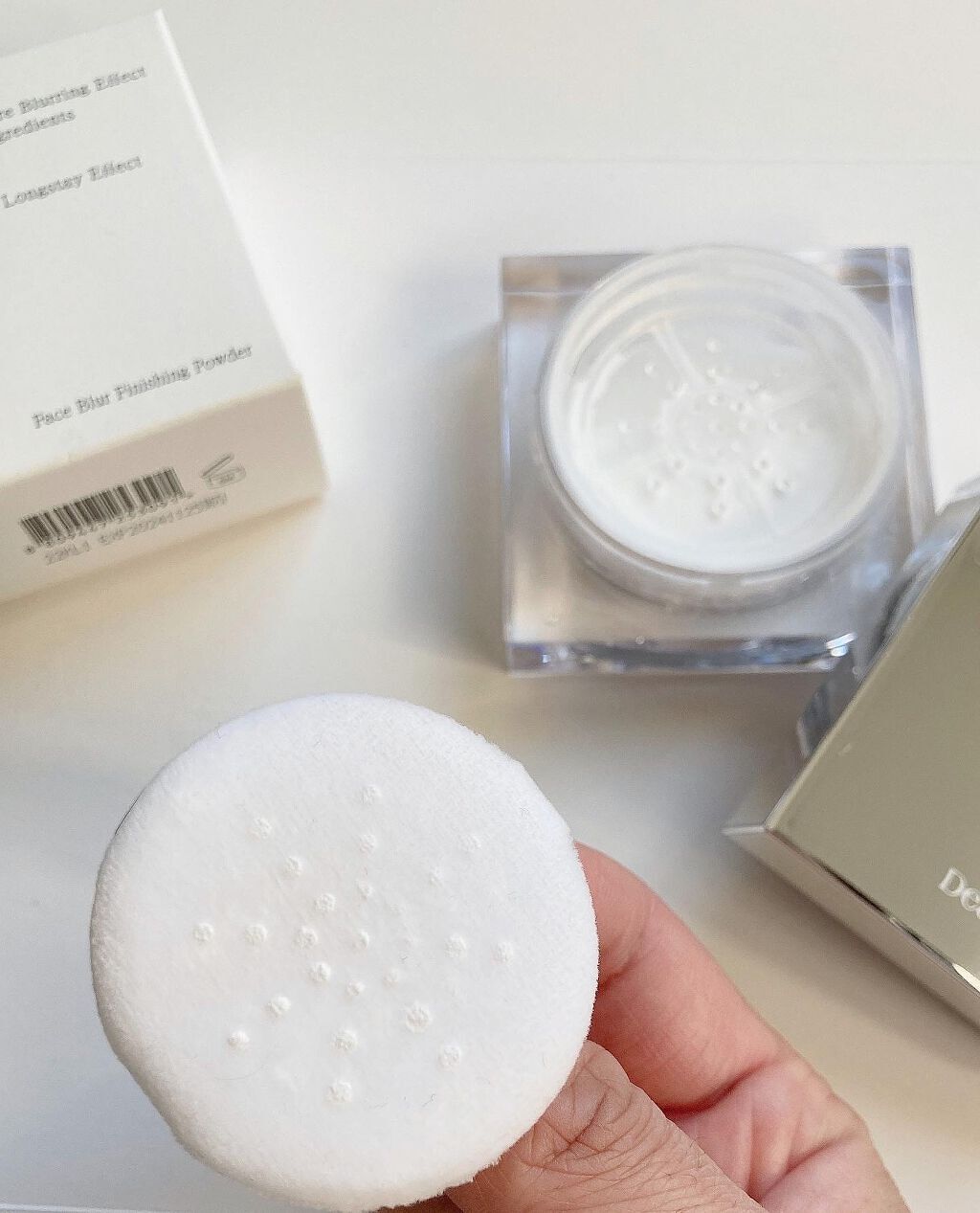 フェイス ブラー フィニッシング パウダー/Dear.A/ルースパウダーを使ったクチコミ（2枚目）