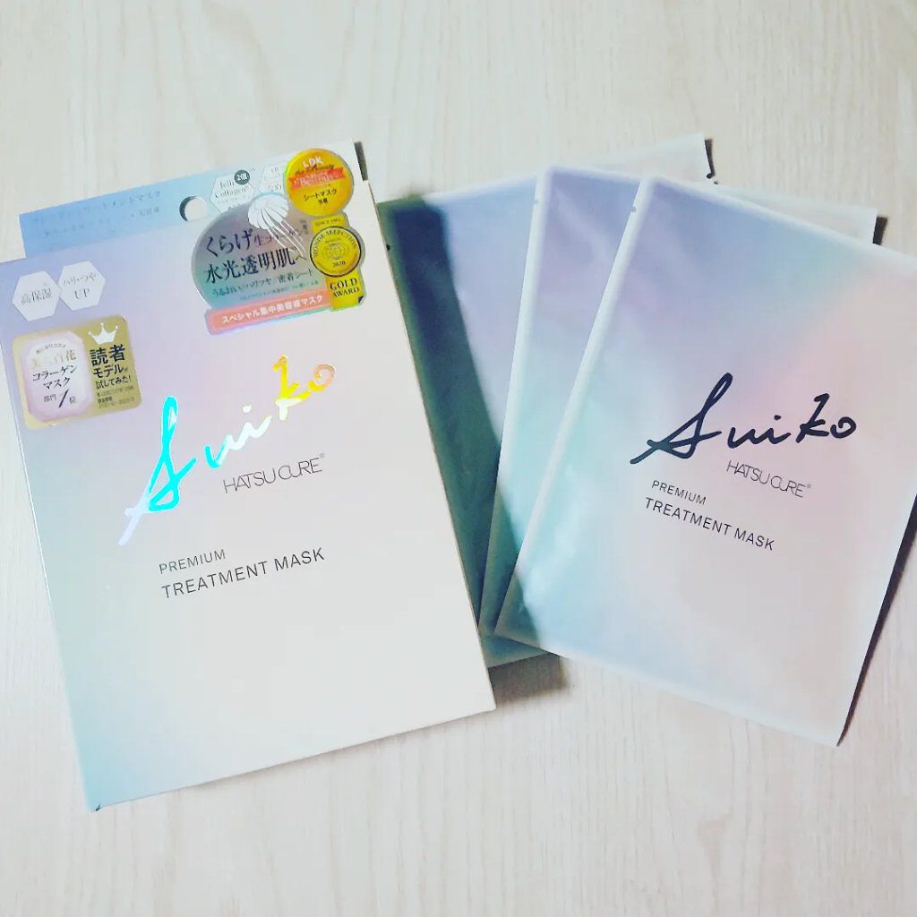 プレミアムトリートメントマスク/SUIKO HATSUCURE/シートマスク・パックを使ったクチコミ（2枚目）
