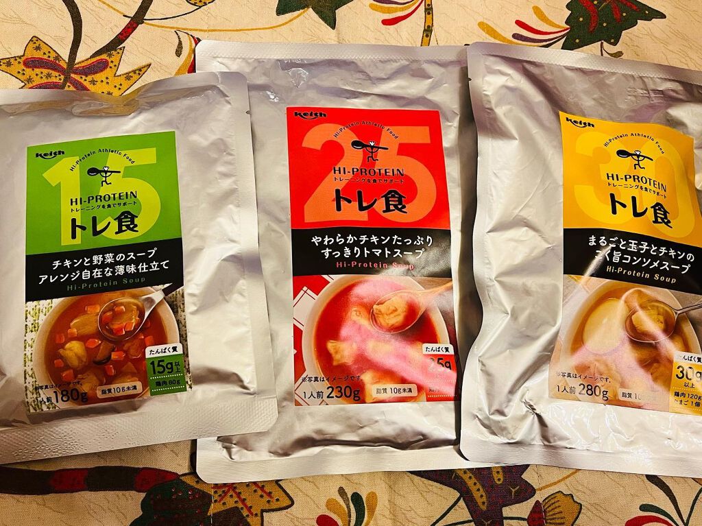 chiekotan on LIPS 「レトルトタイプのプロテインスープ、トレ食⭐️私たちのカラダの構..」(5枚目)