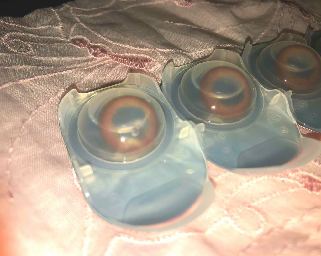 LARME MELTY SERIES(ラルムメルティシリーズ) シェリーミント/LARME/カラーコンタクトレンズを使ったクチコミ（2枚目）