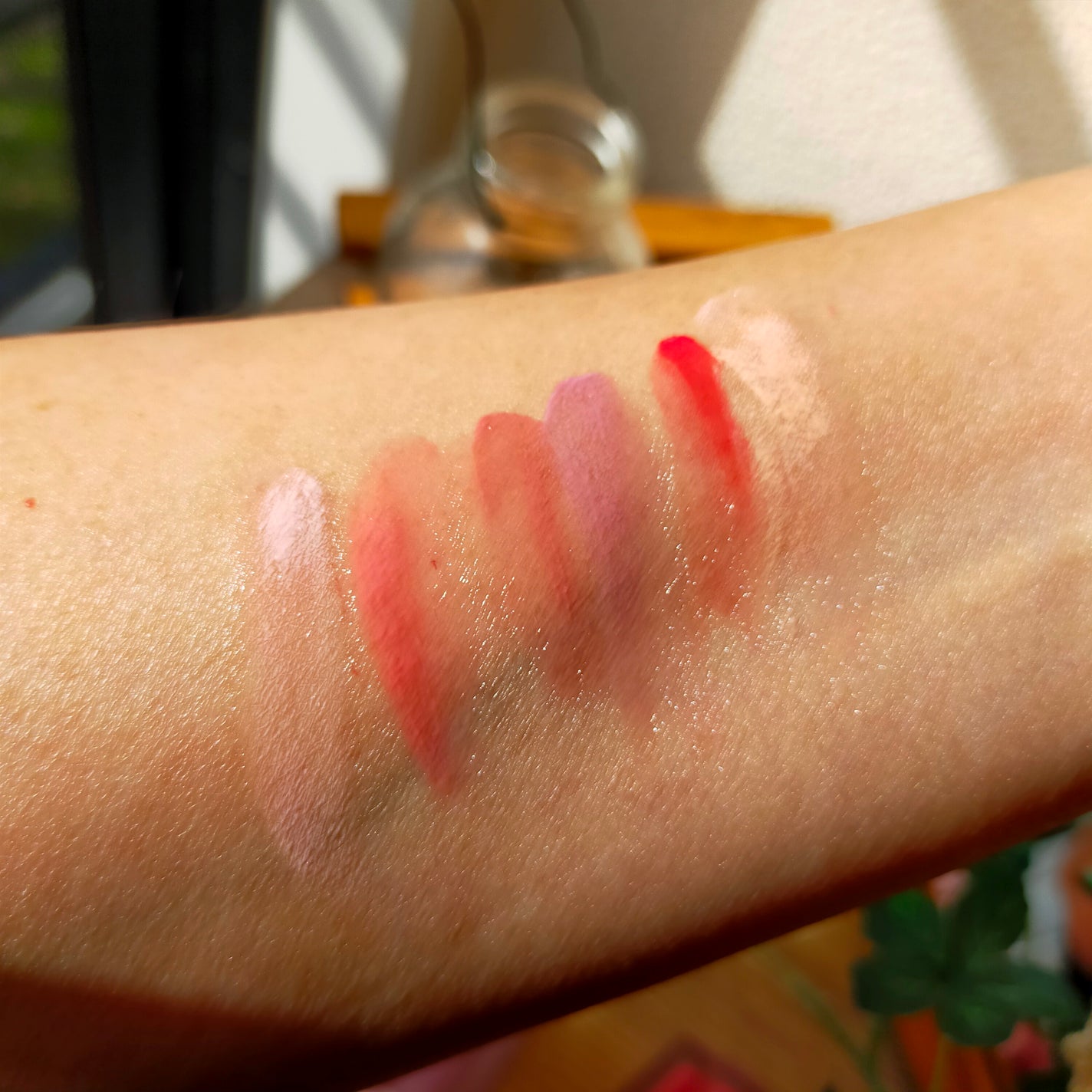 ミルクハートティントリップアンドチーク/Merrymonde/リップティントを使ったクチコミ(4枚目)