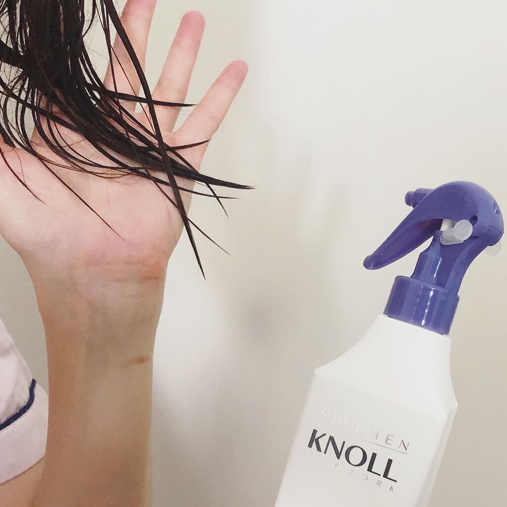 ハイドロリニュー ミスト モイスチュアリペア/スティーブンノル ニューヨーク/プレスタイリング・寝ぐせ直しを使ったクチコミ（3枚目）