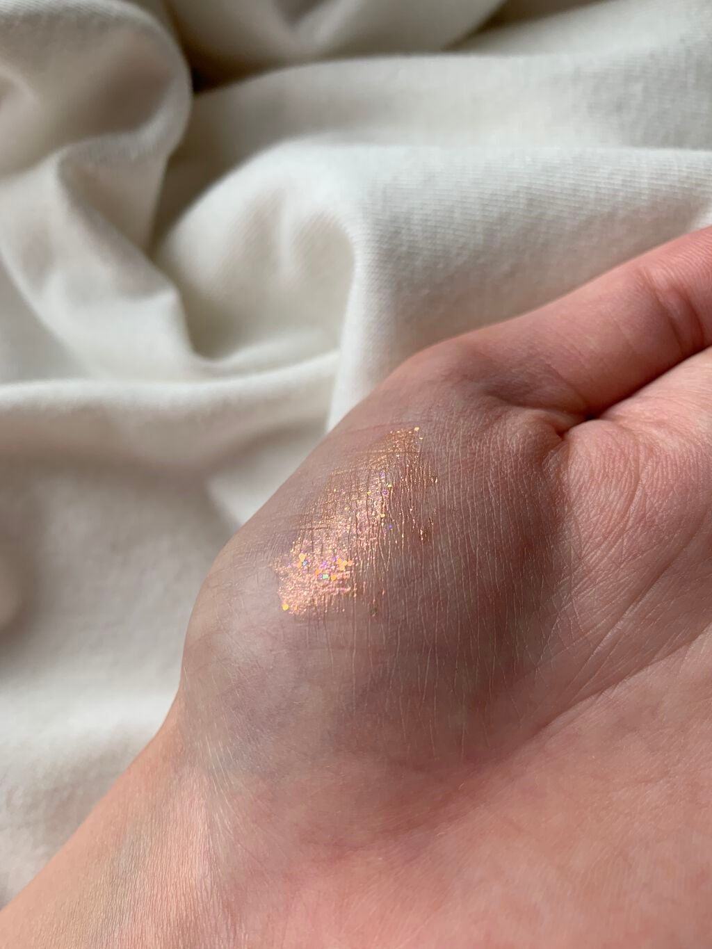 シュガー トゥインクル リキッド グリッター/PERIPERA/グリッターを使ったクチコミ(3枚目)