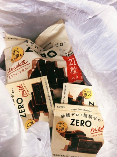 ロッテ ZEROのクチコミ「会社の後輩から貰ったチョコレート🍫

業務外の仕事依頼されたので、ノリでバイト代請求したらこん.....」（3枚目）