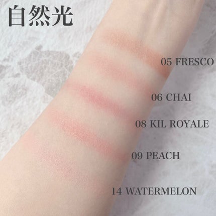 ブラッシュ カラー インフュージョン/ローラ メルシエ/パウダーチークを使ったクチコミ(2枚目)