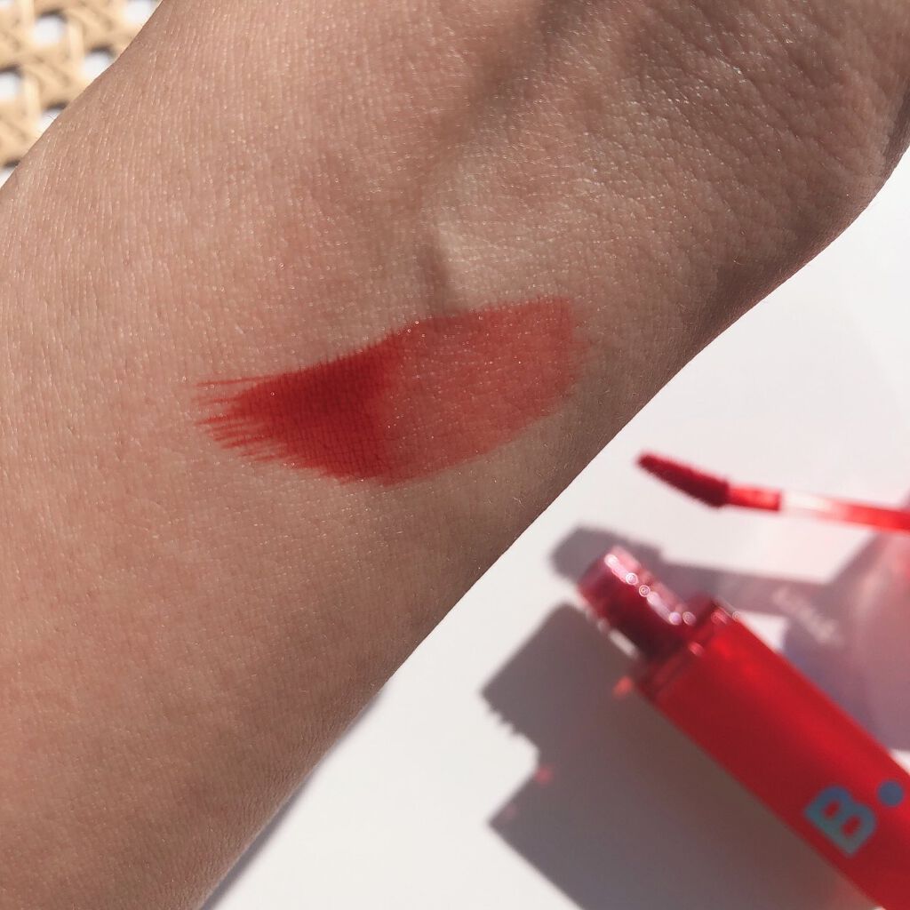 カラースプラッシュウォーターティント/B. by BANILA/リップティントを使ったクチコミ(6枚目)