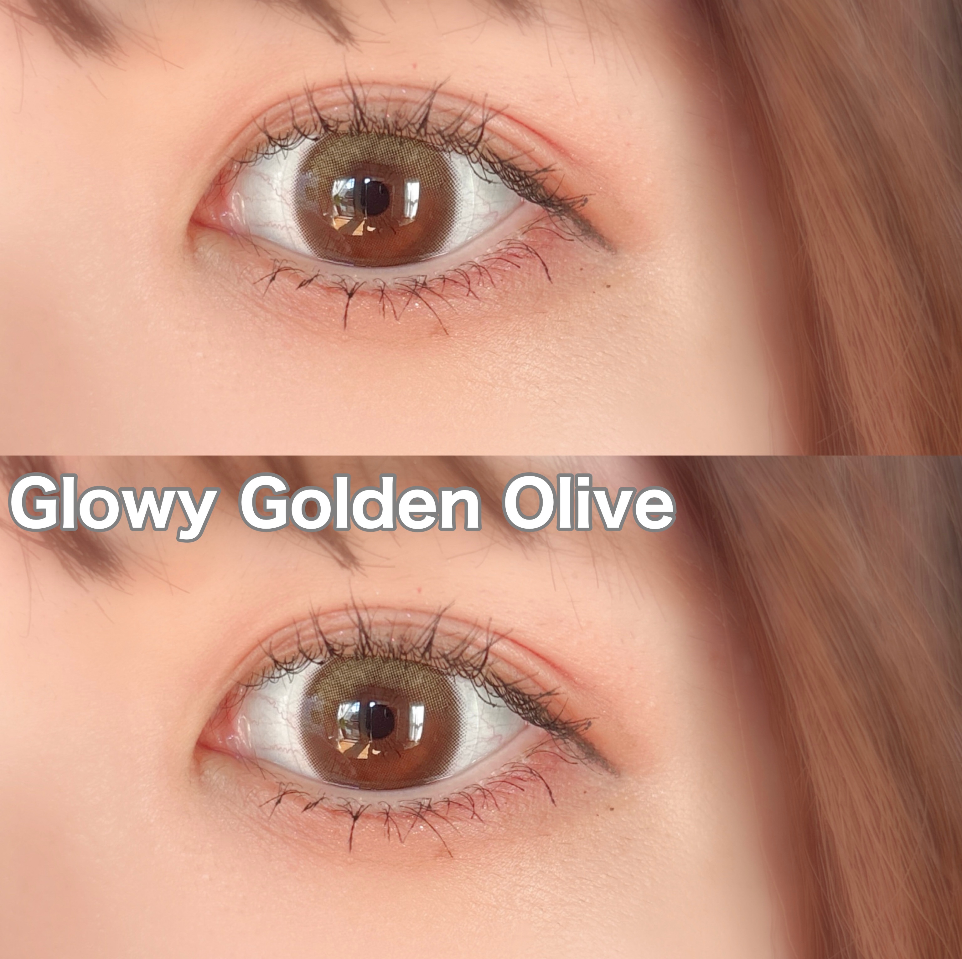 Glowy 1day/OLENS/ワンデー（１DAY）カラコンを使ったクチコミ（2枚目）
