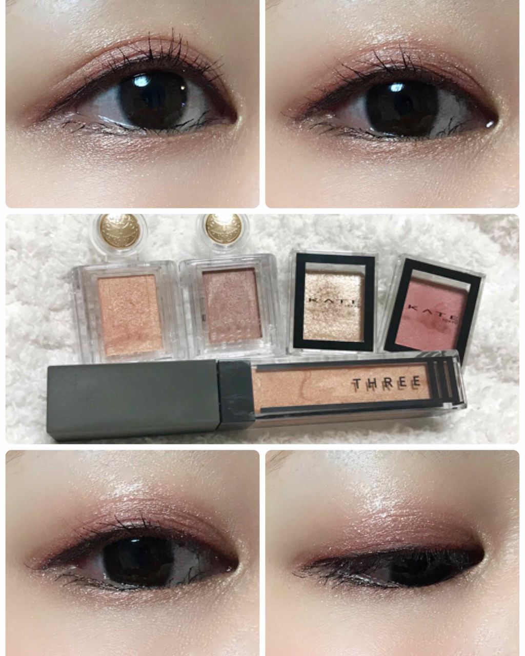 ウイスパーグロスフォーアイ/THREE/リキッドアイシャドウを使ったクチコミ(1枚目)