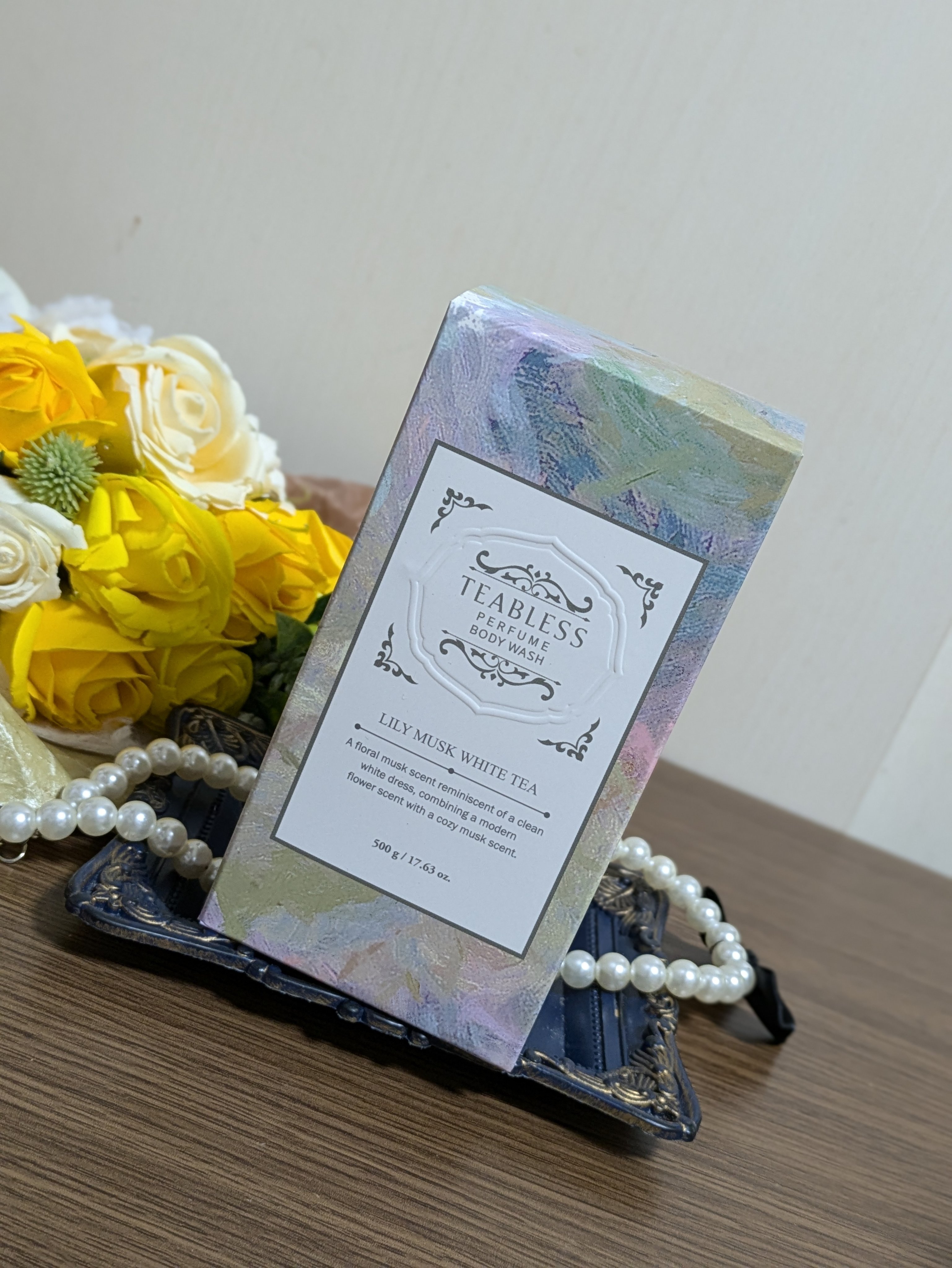 パフュームボディウォッシュ リリームスクホワイトティー/TEABLESS/ボディソープを使ったクチコミ（2枚目）