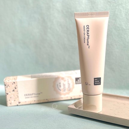 CERAPYome Moist On Cream/my skin solus/フェイスクリームを使ったクチコミ(1枚目)
