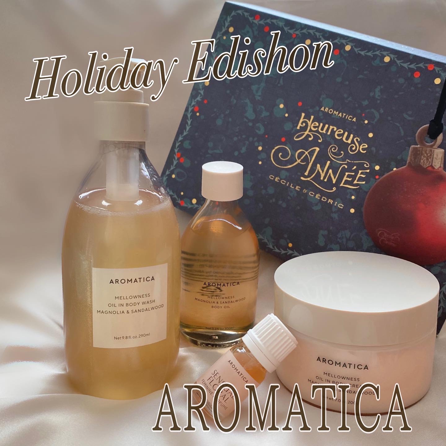 メロウネス オイルインボディウォッシュ マグノリア＆サンダルウッド/AROMATICA/ボディソープを使ったクチコミ（1枚目）