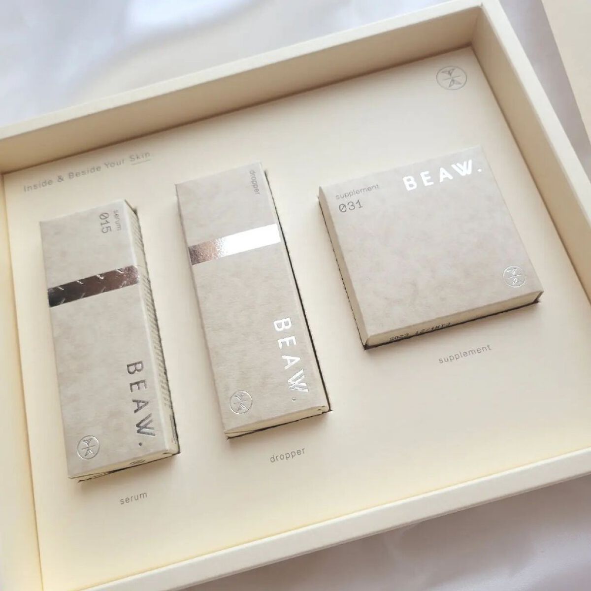 スターターBOX/BEAW./スキンケアキットを使ったクチコミ（2枚目）