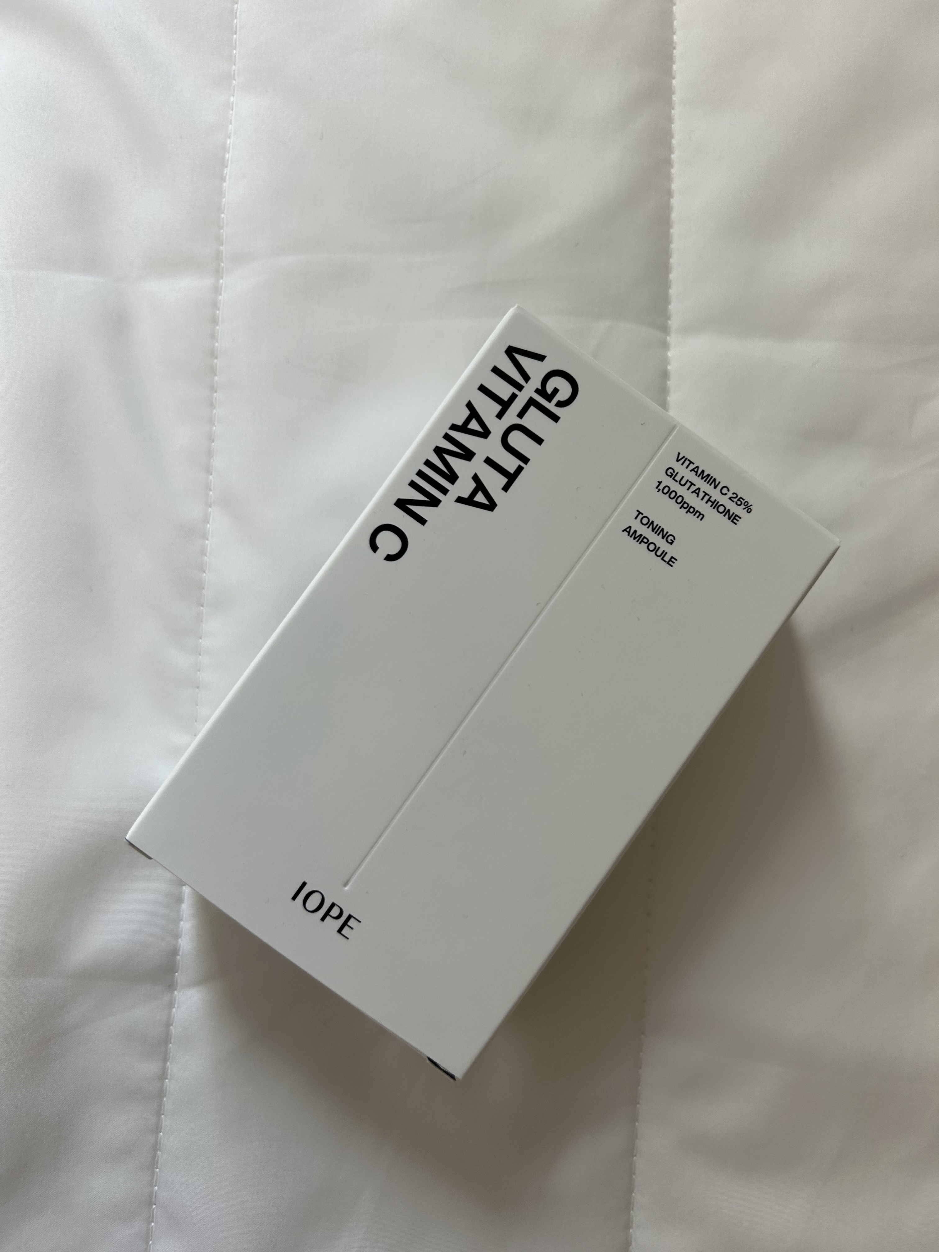 グルタ ビタミンC トーニング アンプル/IOPE/美容液を使ったクチコミ（2枚目）
