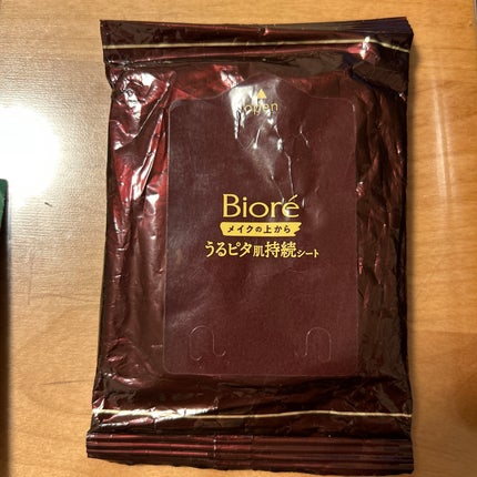 ビオレメイクの上からうるピタ肌持続シート/ビオレ/フェイスシートを使ったクチコミ(1枚目)