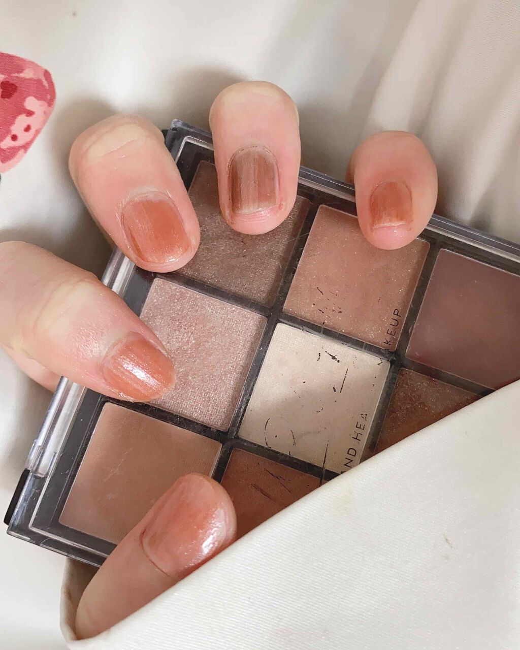 UR GLAM　BLOOMING EYE COLOR PALETTE/U R GLAM/アイシャドウパレットを使ったクチコミ（2枚目）