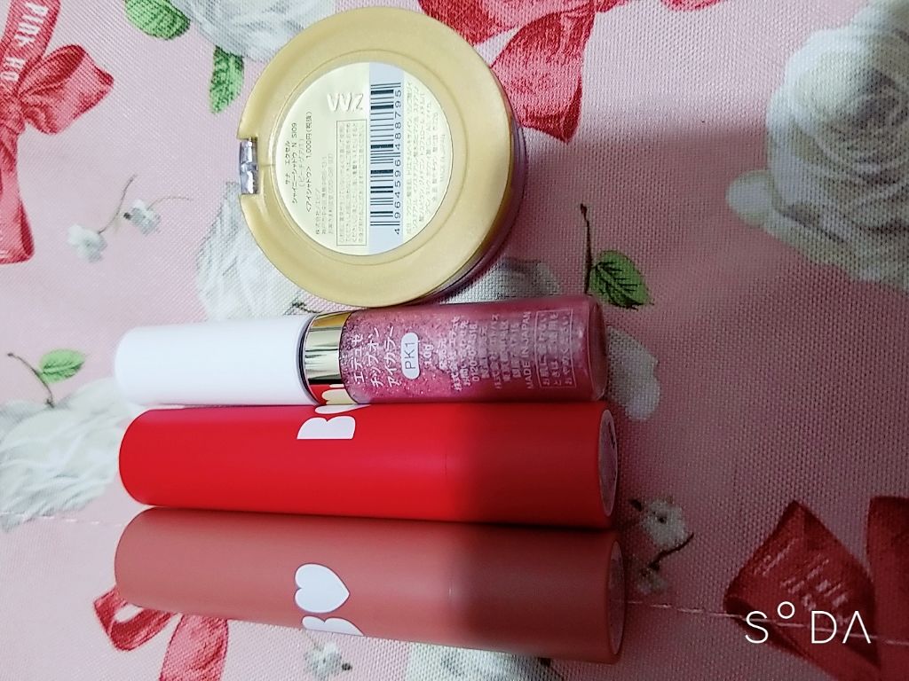 シャイニーシャドウ N/excel/単色アイシャドウを使ったクチコミ（2枚目）