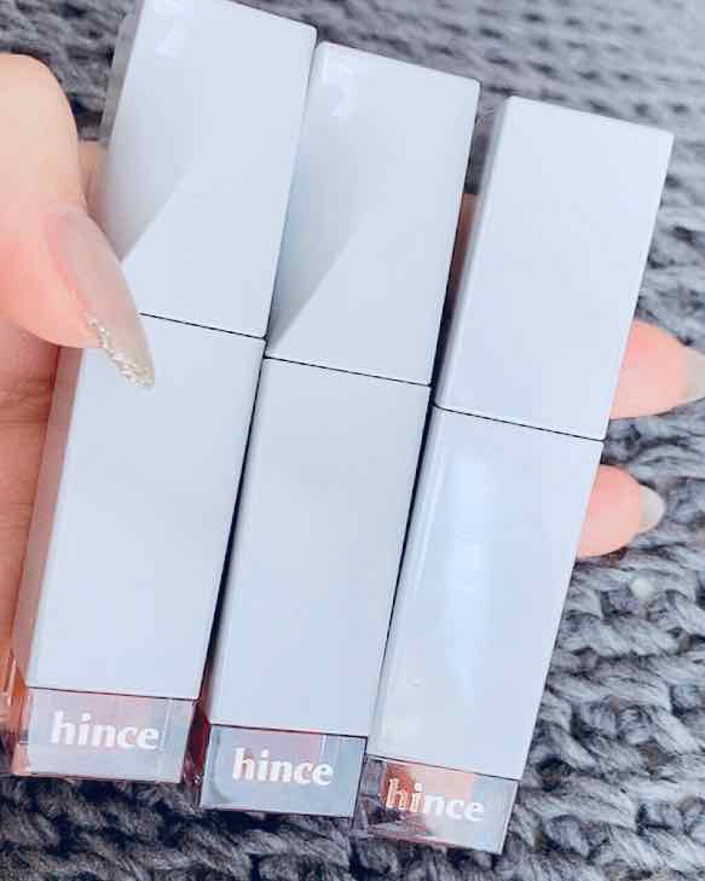 ムードインハンサーリキッドグロウ/hince/口紅を使ったクチコミ（2枚目）