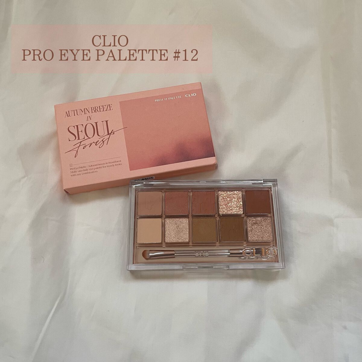 プロ アイ パレット/CLIO/アイシャドウパレットを使ったクチコミ(1枚目)