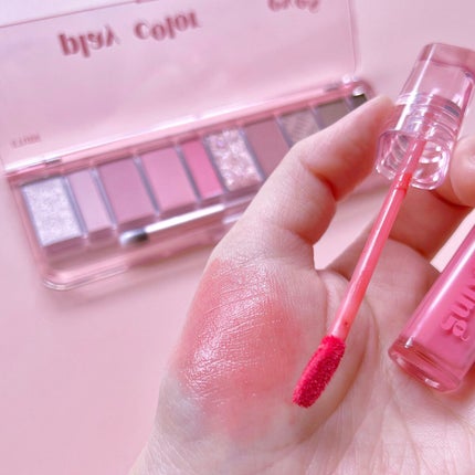 プレイカラー アイシャドウ/ETUDE/アイシャドウパレットを使ったクチコミ(3枚目)