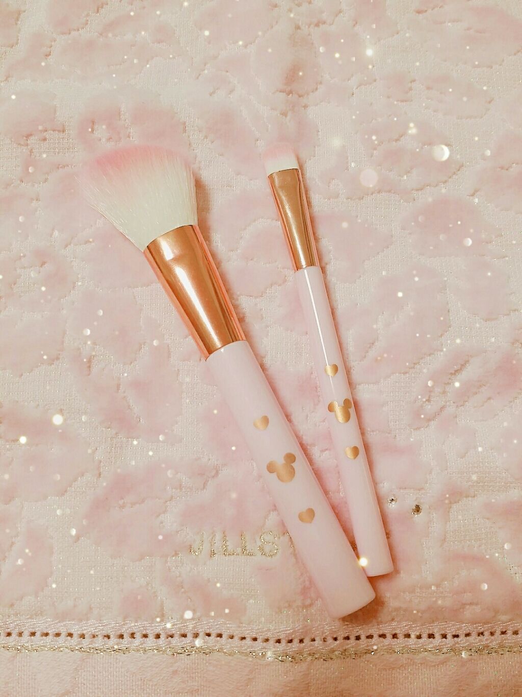 ごくふわっ ミッキーブラシ/DAISO/メイクブラシを使ったクチコミ(1枚目)