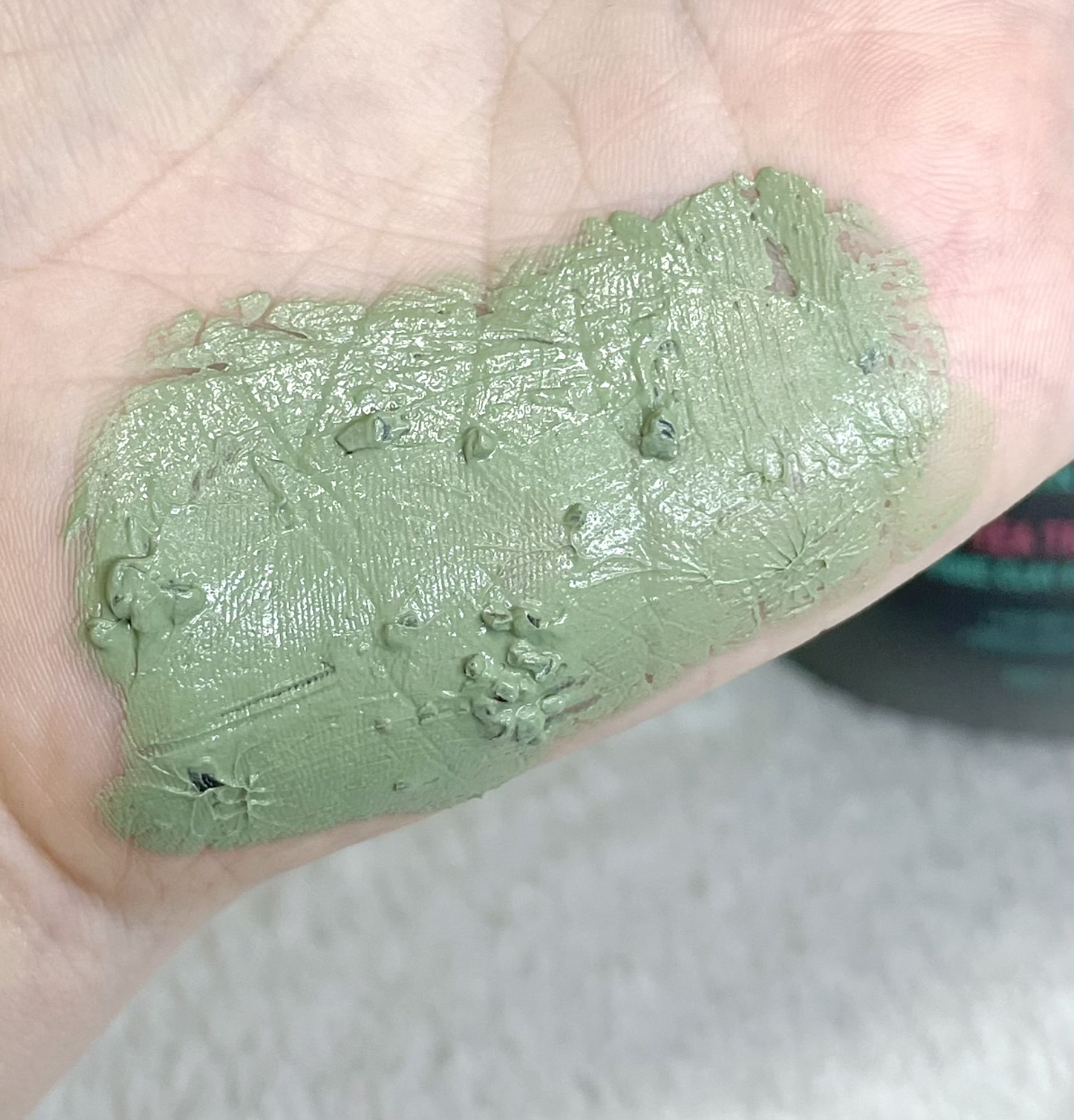 ティーツリーＣクレイパックＳ/BRING GREEN/洗い流すパック・マスクを使ったクチコミ（2枚目）