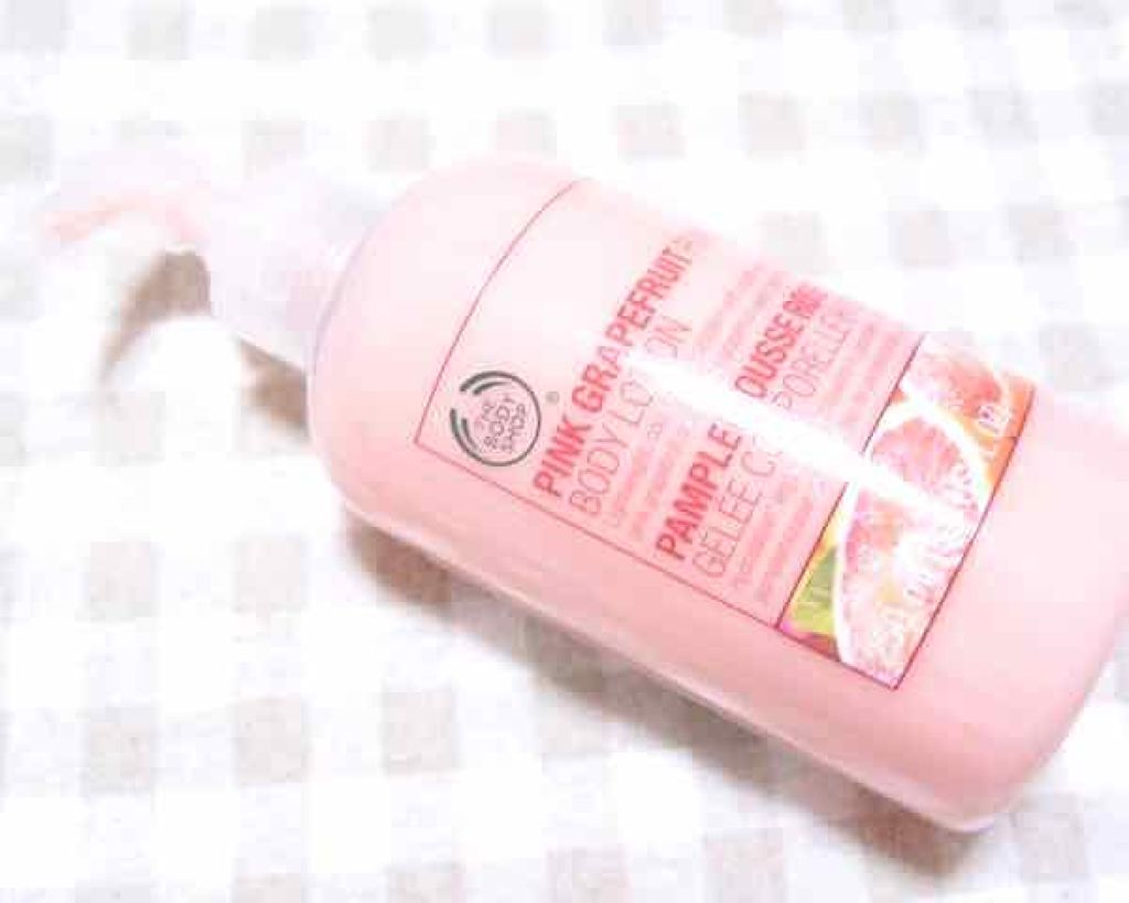 ピンクグレープフルーツ ボディローション/THE BODY SHOP/ボディローションを使ったクチコミ(1枚目)