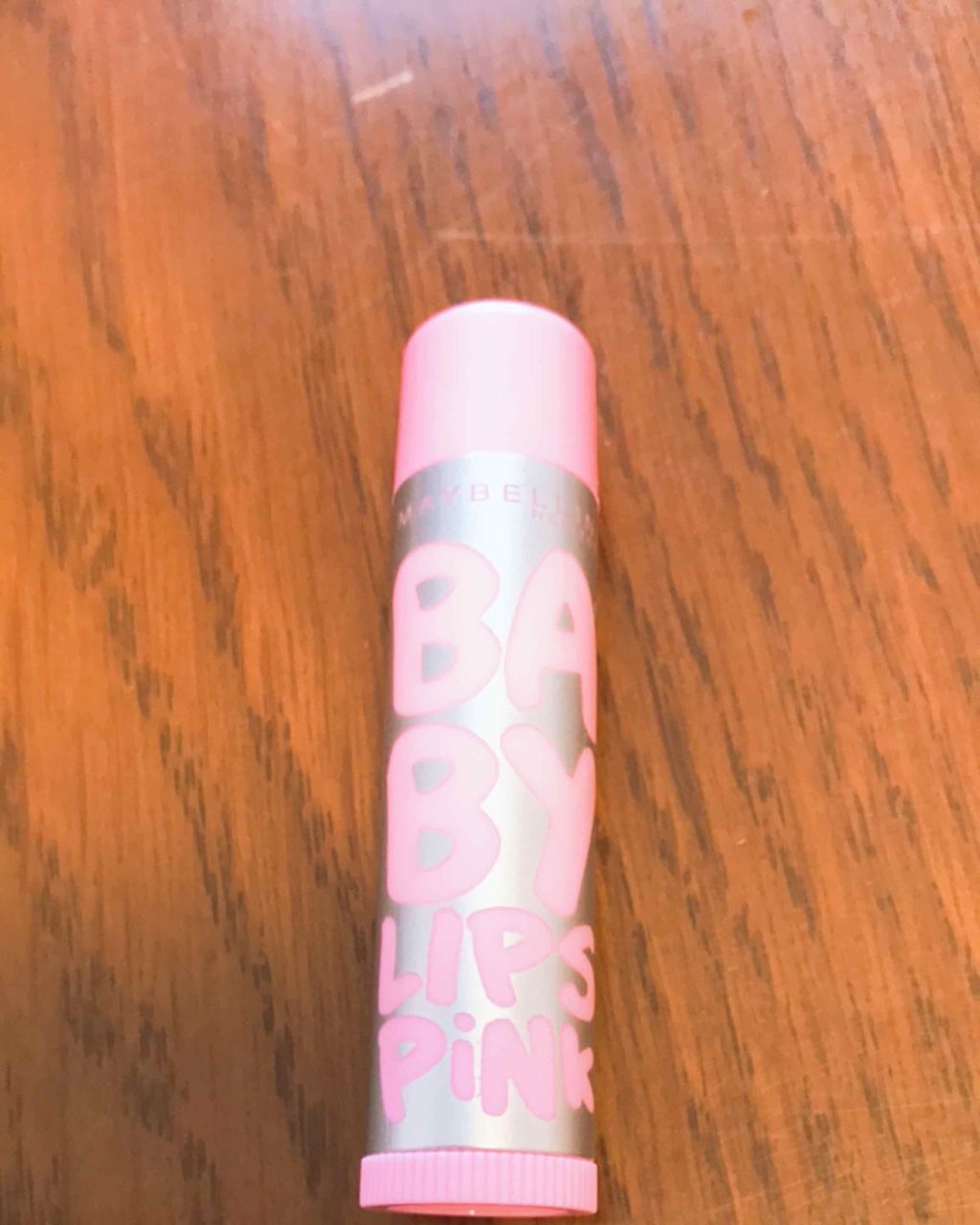 リップクリーム ピンクグロウ 01 ベビーピンク/MAYBELLINE NEW YORK/リップケアを使ったクチコミ（2枚目）