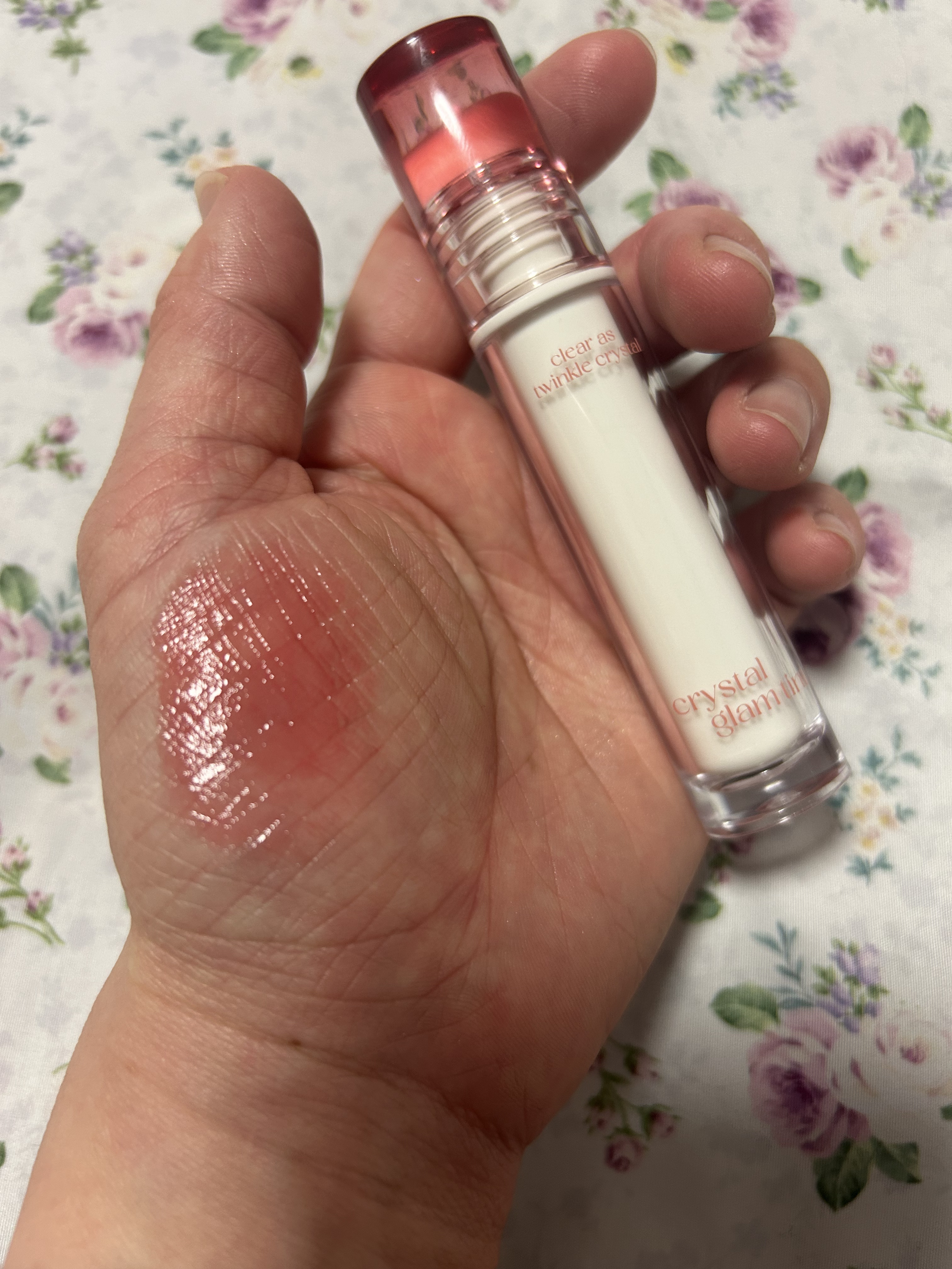 クリスタル グラム ティント 06 デイリーモーブ(DAILY MAUVE)/CLIO/リップティントを使ったクチコミ（2枚目）