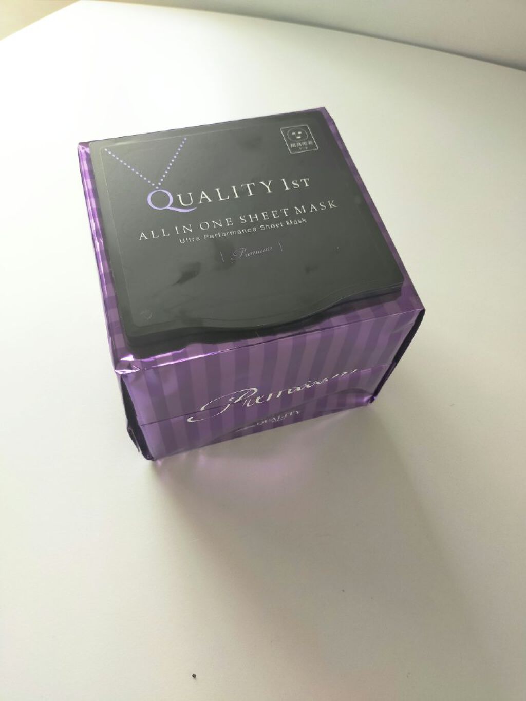 j.neco🐈💄のクチコミ「今日のフェイスマスク😮
9役オールインワン
ハリ 弾力
目元ギリギリまでシートがあるのでよい！.....」（1枚目）