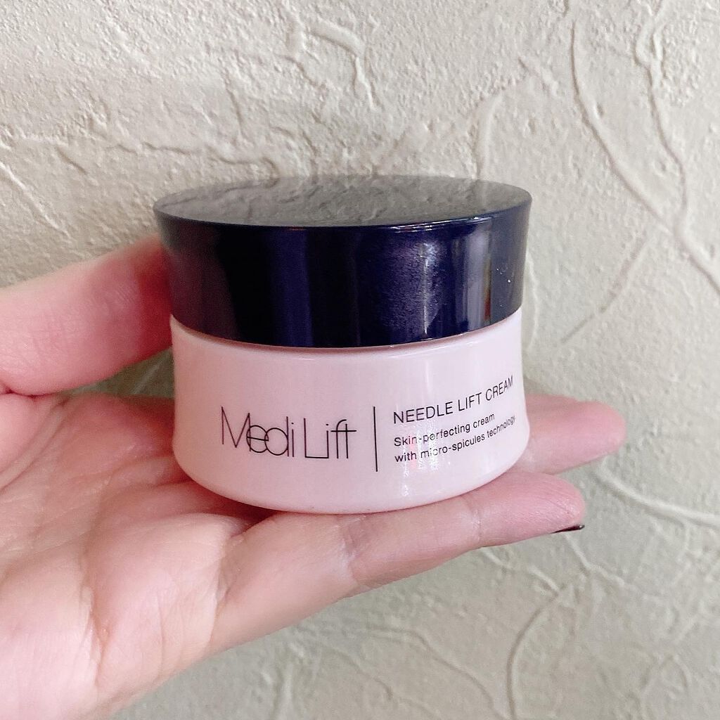 メディリフト ニードルリフトクリーム/YA-MAN TOKYO JAPAN/フェイスクリームを使ったクチコミ（2枚目）