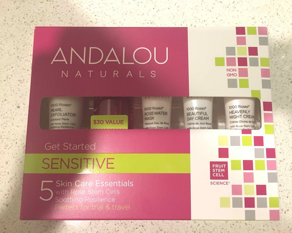 5 skin care essentials Kit/Andalou Naturals/スキンケアキットを使ったクチコミ(2枚目)