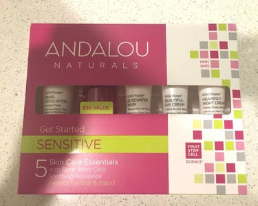 5 skin care essentials Kit/Andalou Naturals/スキンケアキットを使ったクチコミ（2枚目）