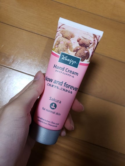 クナイプ ハンドクリーム サクラの香り/クナイプ/ハンドクリームを使ったクチコミ(1枚目)