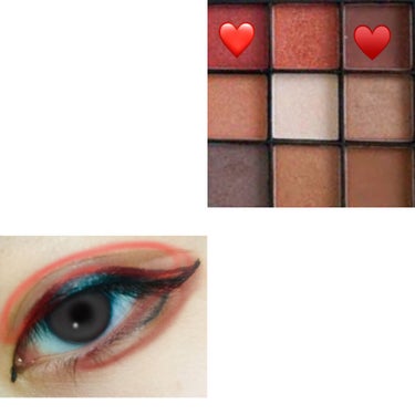 UR GLAM　BLOOMING EYE COLOR PALETTE/U R GLAM/アイシャドウパレットを使ったクチコミ（3枚目）