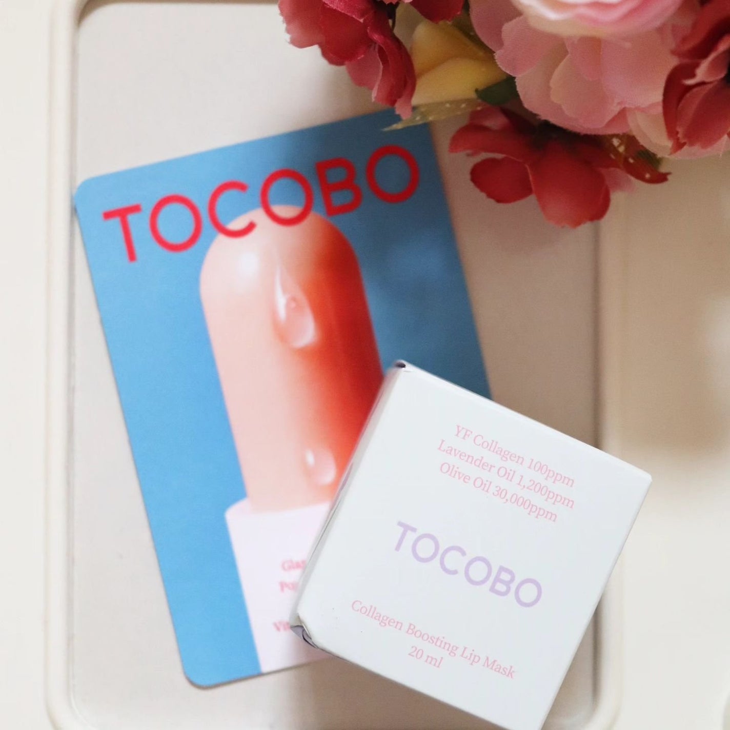 コラーゲンブースティングリップマスク/TOCOBO/リップマスクを使ったクチコミ(2枚目)