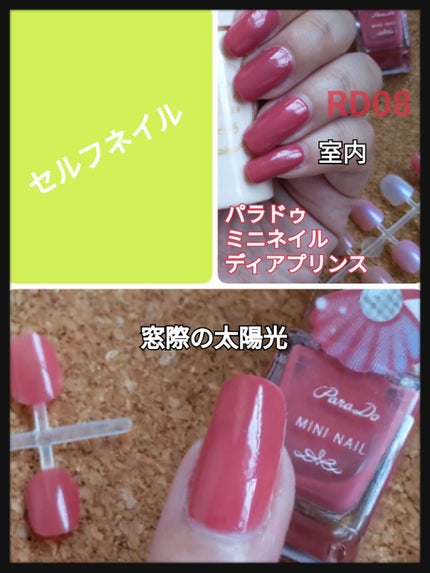 ミニネイル/パラドゥ/マニキュアを使ったクチコミ(1枚目)