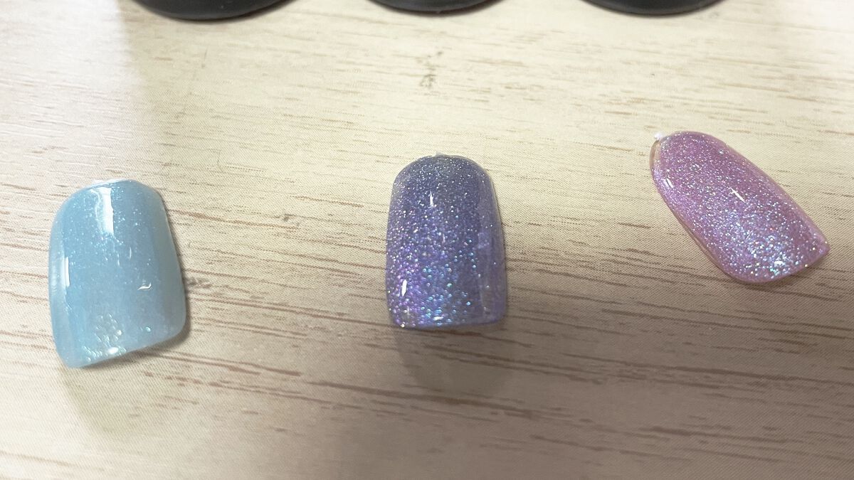 ジェルネイル（ライト対応）/セリア/ジェルネイルを使ったクチコミ（1枚目）