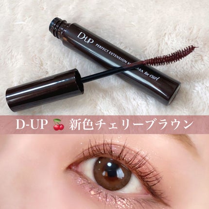 パーフェクトエクステンション マスカラ for カール/D-UP/マスカラを使ったクチコミ(1枚目)