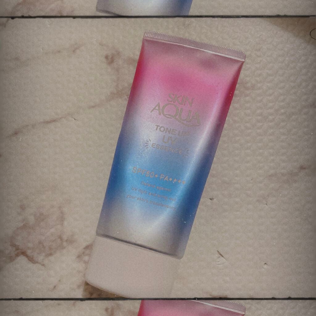 スキンアクア トーンアップUVエッセンス/スキンアクア/日焼け止めクリームを使ったクチコミ(1枚目)